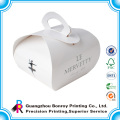 Cute mini wedding cake box with handle